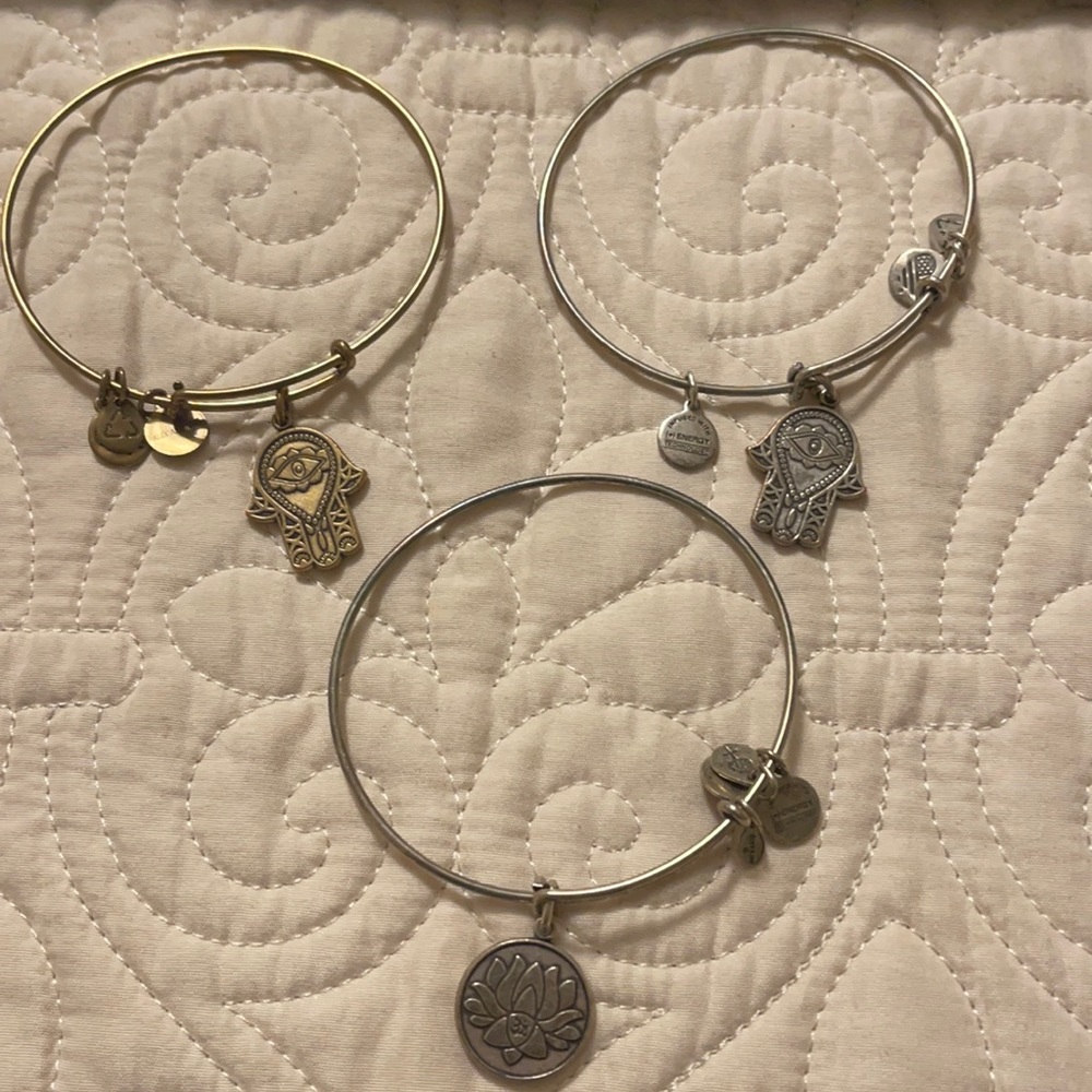 Alex snd Ani bracelets sold as a set .